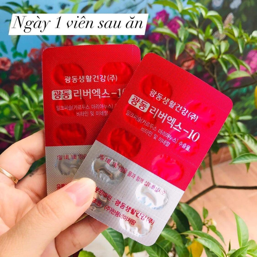 ( Chính Hãng Hỏa Tốc Sg ) Viên uống bổ gan Kwangdong Hàn Quốc bảo vệ và phục hồi chức năng gan hộp 120 viên - CO155 à