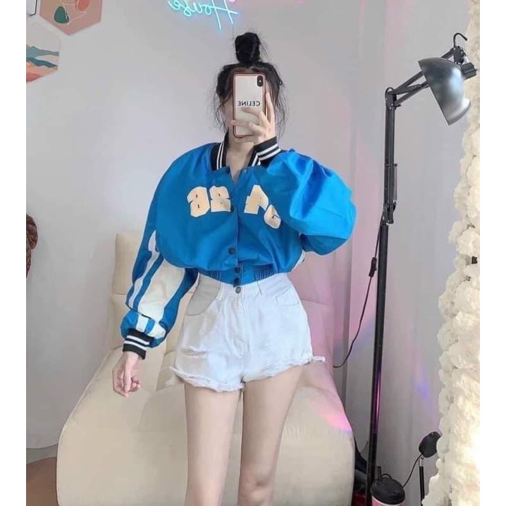 Áo khoác dù cánh dơi croptop 26 - S8A065