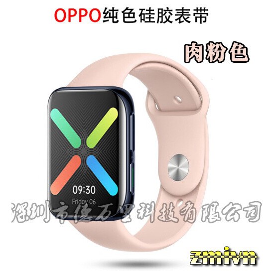 Dây đeo silicone thay thế cho đồng hồ thông minh Oppo Watch 41mm / 46mm