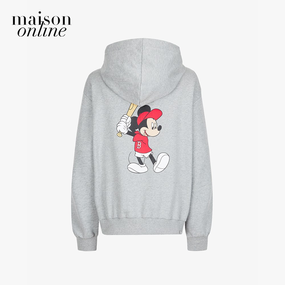 MLB - Áo hoodie phối zip hình Mickey MLB x Disney 31TRK1031-43M