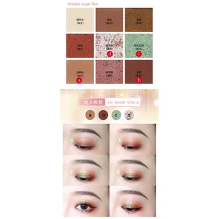 Phấn mắt 9 Ô Novo Create A Diamond Shine Đính Đá 5261