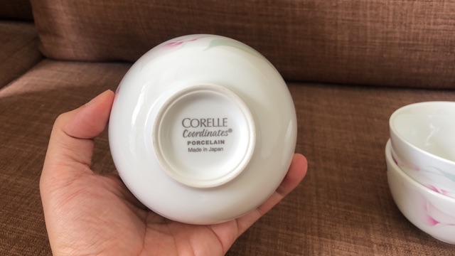 Chén cơm Mỹ có chân sứ LilyVille Corelle 409-LV-LP