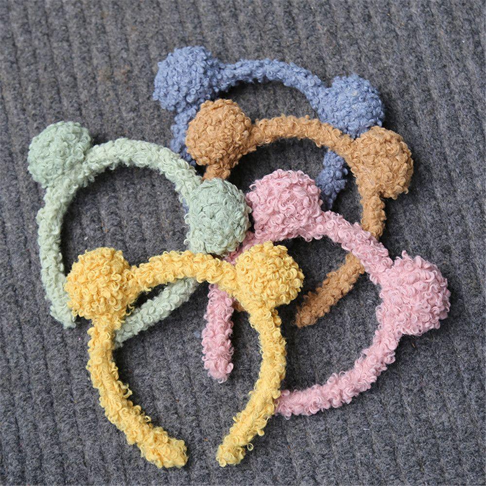 Băng Đô Cài Tóc Hình Tai Gấu Thời Trang Cho Rửa Mặt