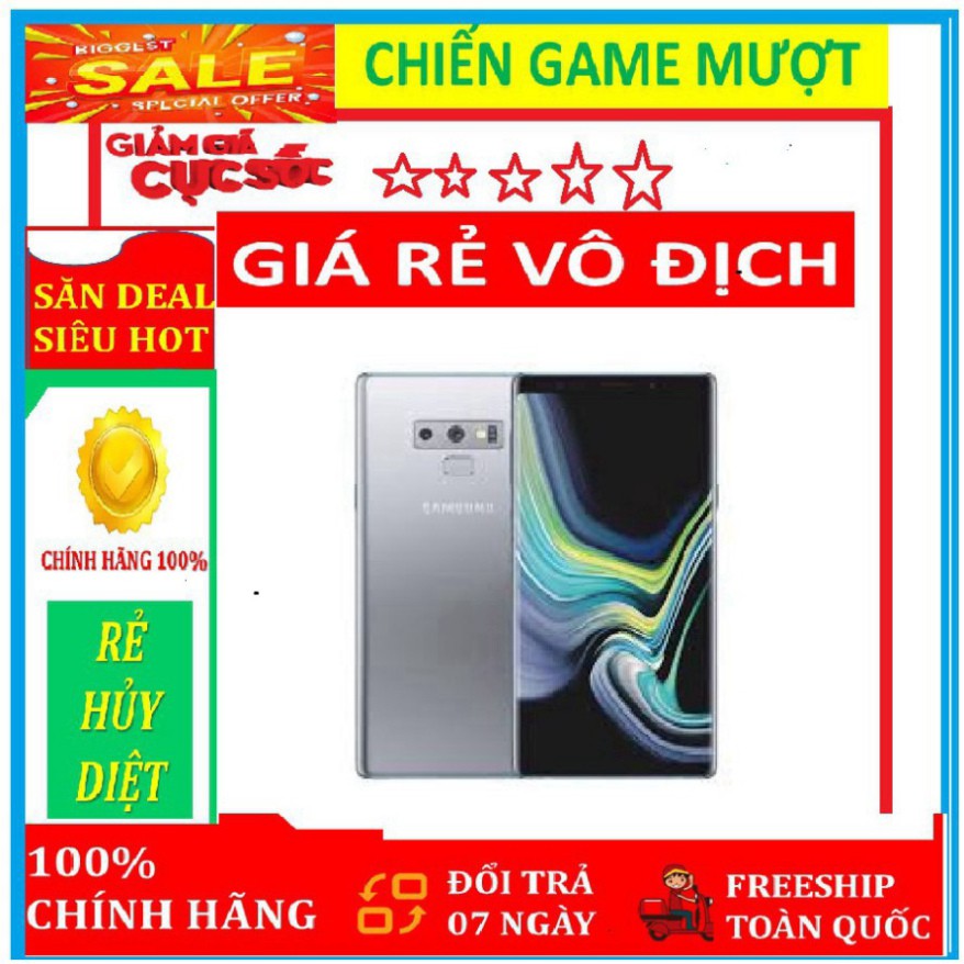 điện thoại Samsung Galaxy NOTE 9 ram 6G/128  2sim Chính Hãng -  SAMSUNG GALAXY NOTE 9 Chính hãng: Săn ngay kẻo lỡ