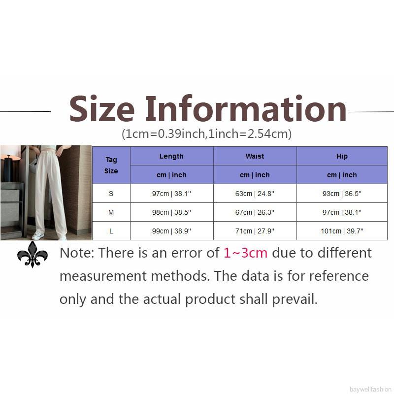 [Mã FAGREEN55 giảm tới 30K đơn 99K] [Baywellfashion]Quần Dài Ống Rộng Lưng Cao Thời Trang Dành Cho Nữ | BigBuy360 - bigbuy360.vn