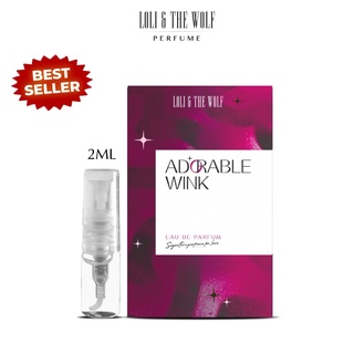 Nước hoa nữ thơm lâu chính hãng Adorable Wink Eau De Parfum chai 2ml nhỏ gọn - LOLI & THE WOLF