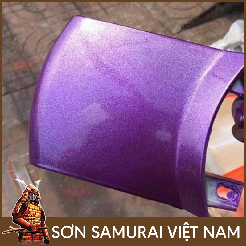 Combo sơn Samurai màu tím đậm 1142