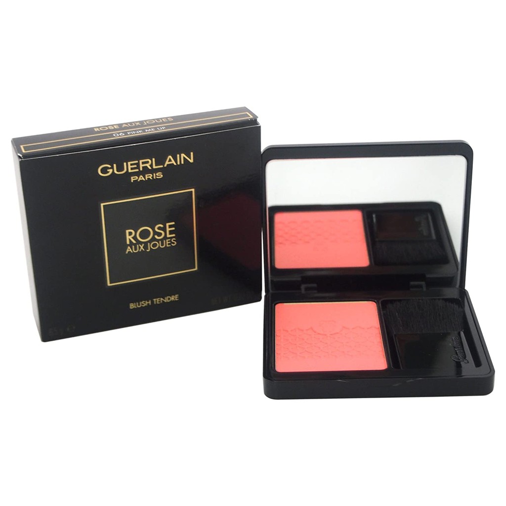 Má hồng Guerlain Rose Aux Joues Tender Blush 02 Chic Pink 3.5 gr