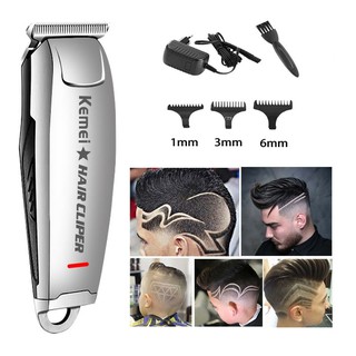 Tông đơ cắt tóc đa năng Kemei KM-2812 sạc điện, Chấn viền cao cấp - Tăng đơ cắt tóc gia định tiện lợi dễ sử dụng
