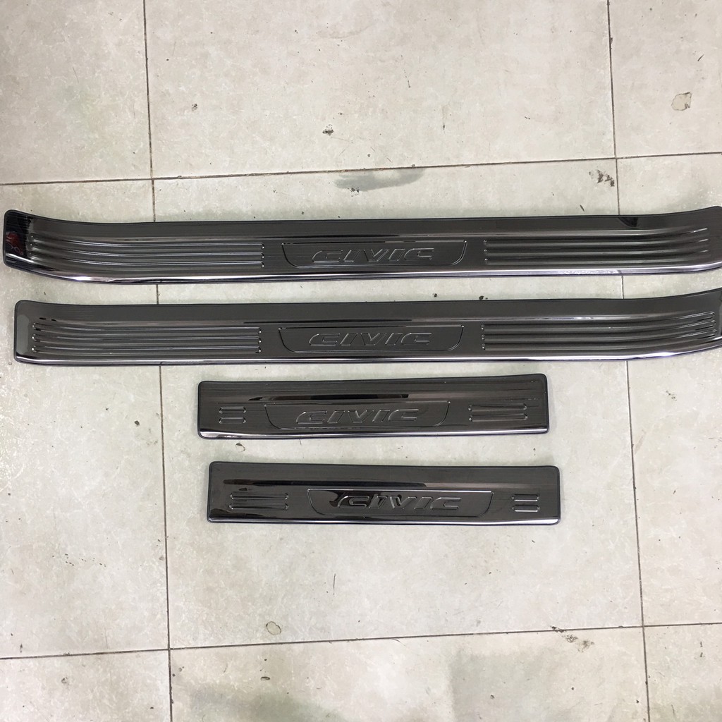 Ốp bậc trong + ngoài Titan HONDA CIVIC 2017-2021