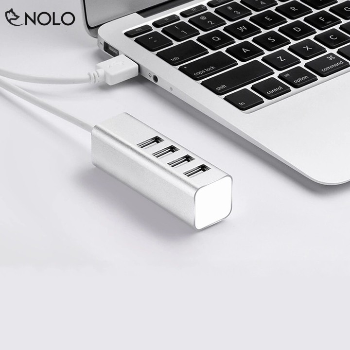 Hub Bộ Chia USB 4 Cổng 2.0 Model HB01 Cho Máy Tính Dây Dài 80cm