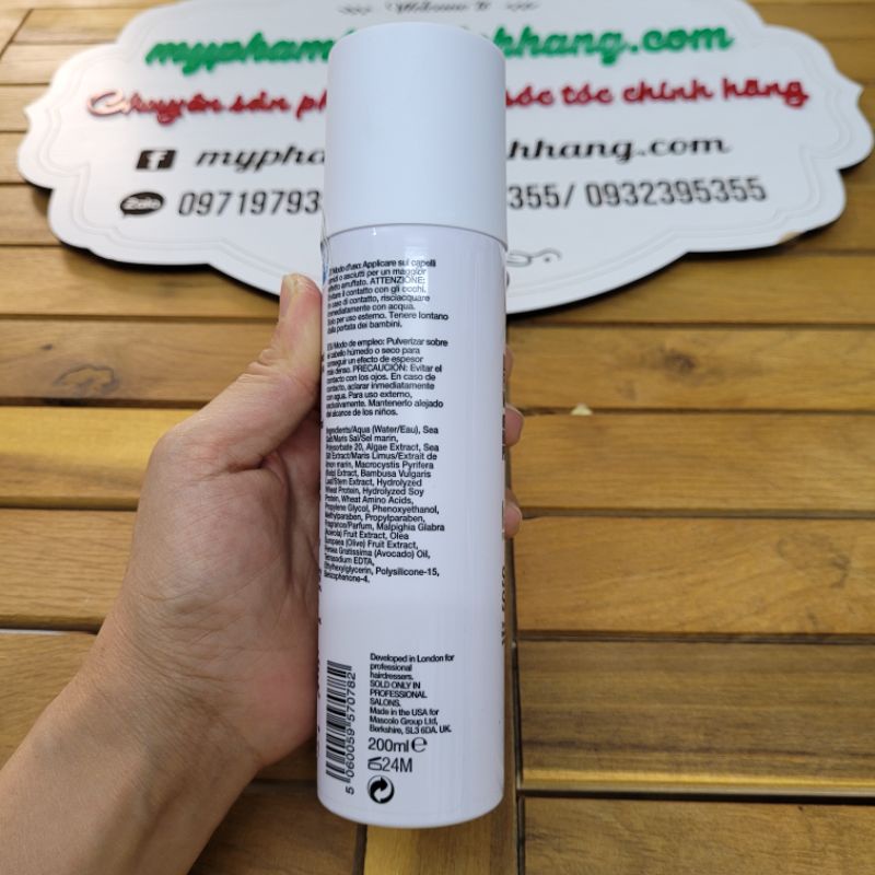 KEO XỊT PHỒNG TÓC MUỐI BIỂN LABEL.M SEA SALT SPRAY 200ML