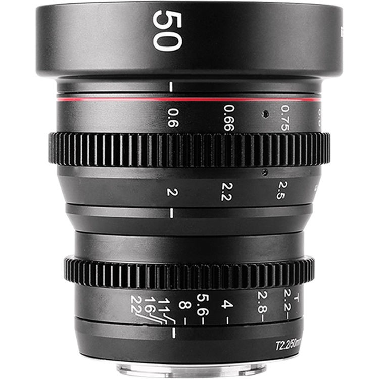 [Mã 229ELSALE hoàn 7% đơn 300K] Ống Kính Meike 50mm T2.2 Manual Focus Cinema Lens cho M4/3 - Sony - Fujiflm