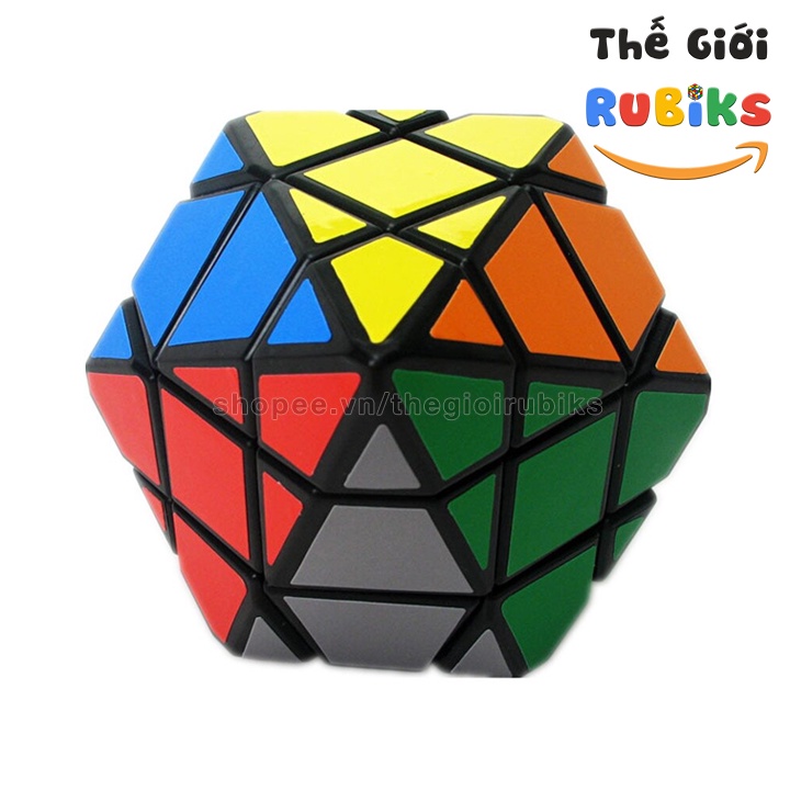 Rubik Biến Thể Pha Lê Lục Giác DianSheng 6-Corner Hexagonal Dipyramid Rubic 12 Mặt Đồ Chơi Trí Tuệ