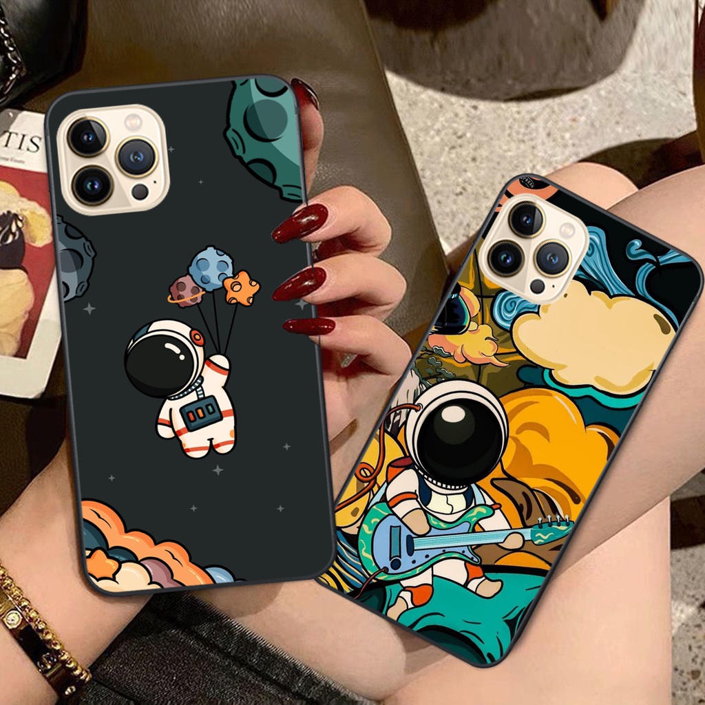 Ốp lưng Iphone 13-IPHONE 13 PRO-IPHONE 13 PRO MAX vũ trụ phi hành gia cực hot siêu cute-rẻ-bền