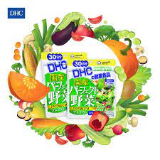 Viên uống rau củ DHC Vegetable - Premium Japanese Harvest 30 ngày/viên rau củ Nhật Bản