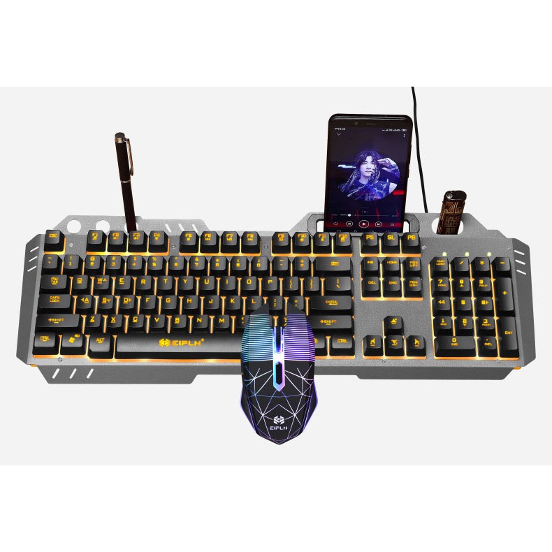 BỘ PHÍM CHUỘT GAMING CAO CẤP E88 LED PRO FULLBOX CỰC BỀN & GÕ CỰC ÊM | BigBuy360 - bigbuy360.vn