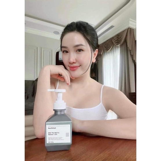 Kem ủ trắng Body Royal Retinol B22 The MaTrix retinol 1.5% chai 200g Chính Hãng- dưỡng trắng body toàn thân