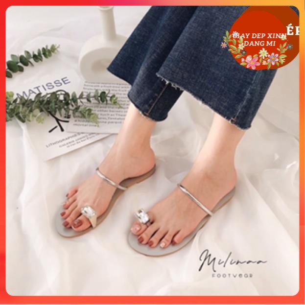 DÉP XỎ NGÓN ĐÍNH ĐÁ Giày dép xinh Mys