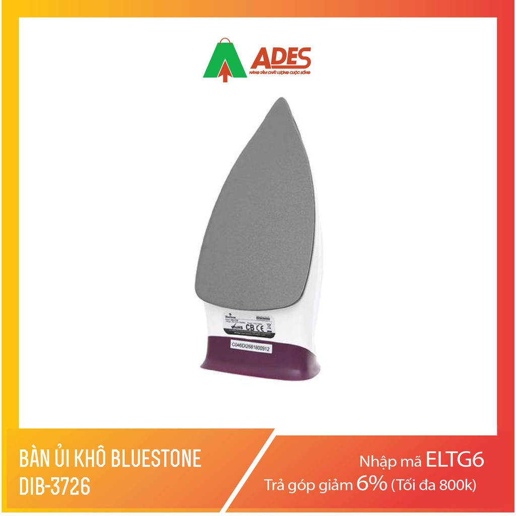 Bàn ủi khô BLUESTONE DIB-3726