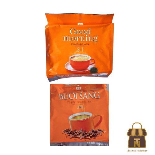 Cà phê Buổi Sáng Gói / Good Morning Ống 480g Trần Quang