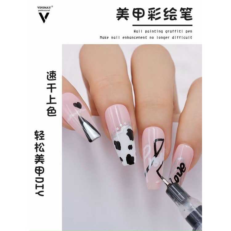 Bút vẽ móng tay nail ( lẻ 1 cây)