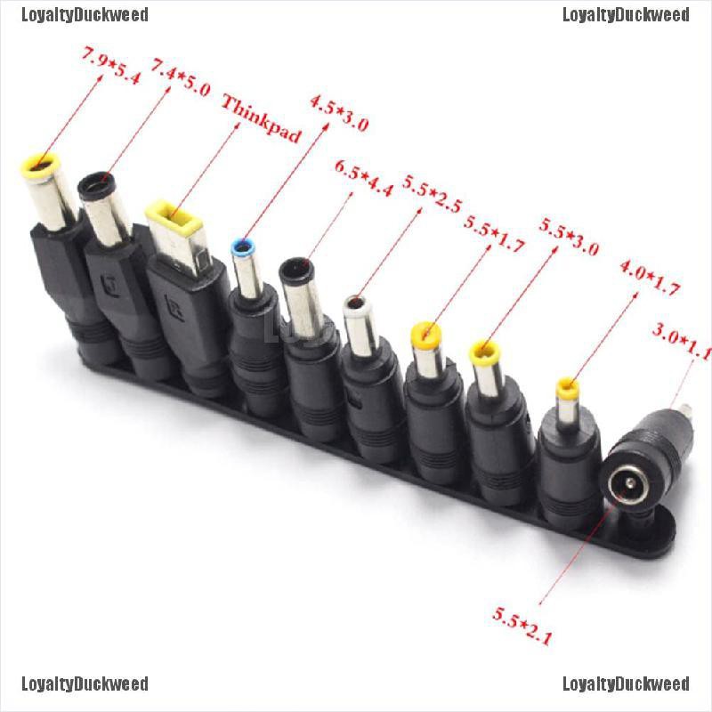 Đầu Sạc Chuyển Đổi Dc 5.5mmx2.1mm Cho Laptop