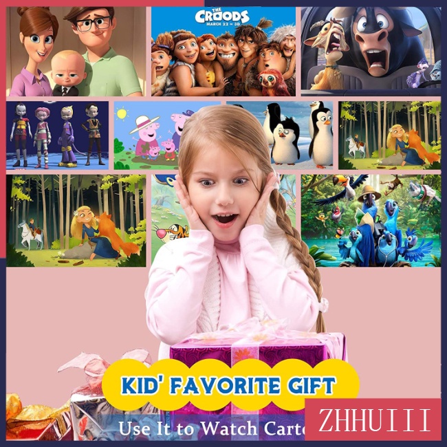 Máy Chiếu Phim Mini Jt200 Đa Phương Tiện Có Đèn Led