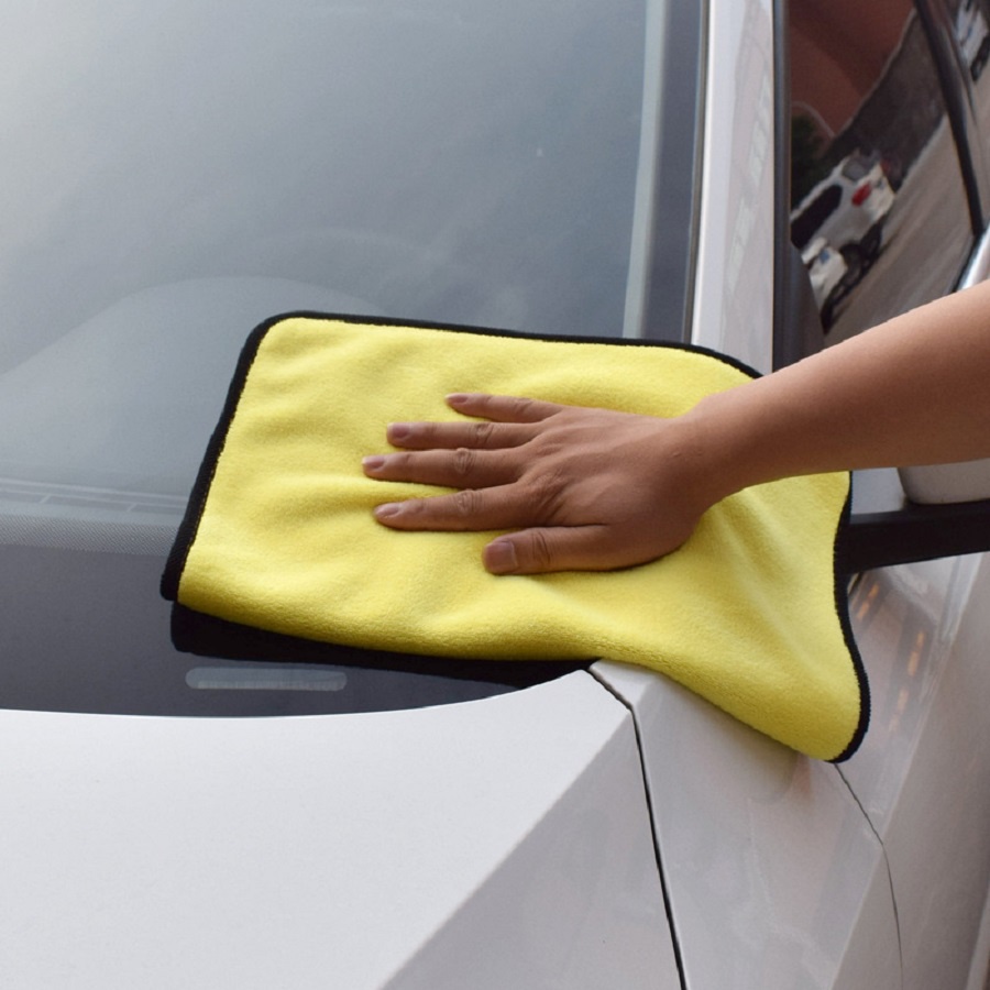 Khăn Lau Xe Ô Tô Chuyên Dụng 3M Microfiber Cao Cấp Siêu Thấm Chuyên Dụng Hút Nước Lau Kính Xe TPHCM Chống Xước Oto