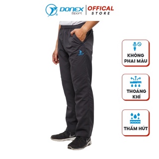 Quần thể thao nam giữ nhiệt form rộng chất thun polyester DONEXPRO MD-630