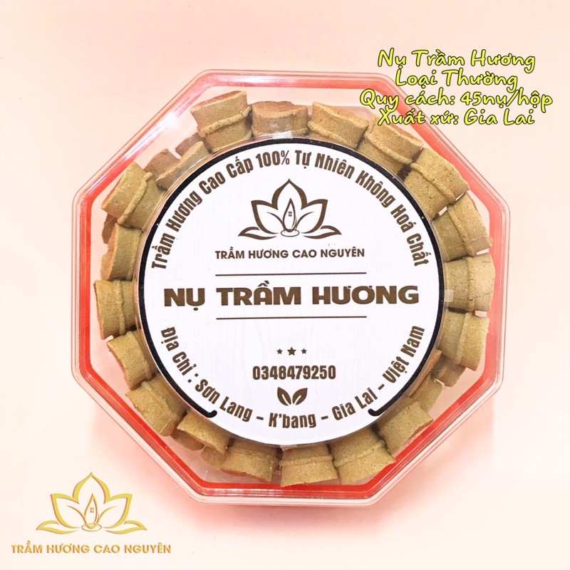 Nụ Trầm Hương 👉[Loại 1]👈 Trầm Hương Cao Cấp 100% Tự Nhiên Nguyên Chất. (45 Nụ/Hộp)