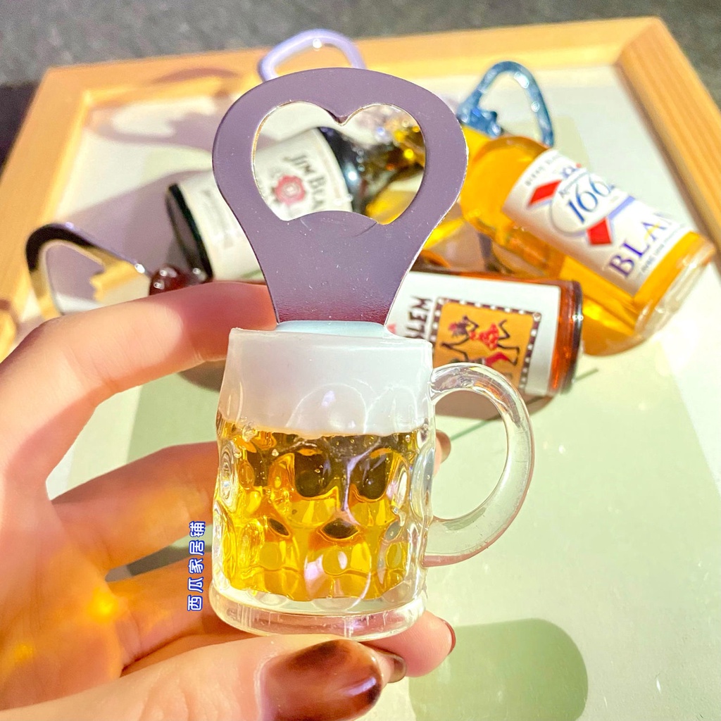 Dụng Cụ Mở Nắp Chai Bia Có Nam Châm Gắn Tủ Lạnh