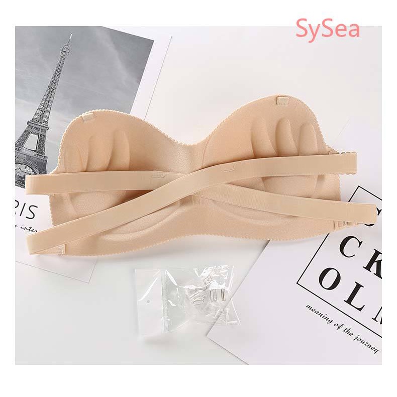 Áo Ngực Không Dây Màu Sắc Đơn Giản Quyến Rũ Cho Nữ