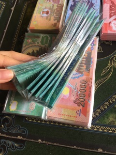 Tiền polyme âm phủ 1 cục 10 tép