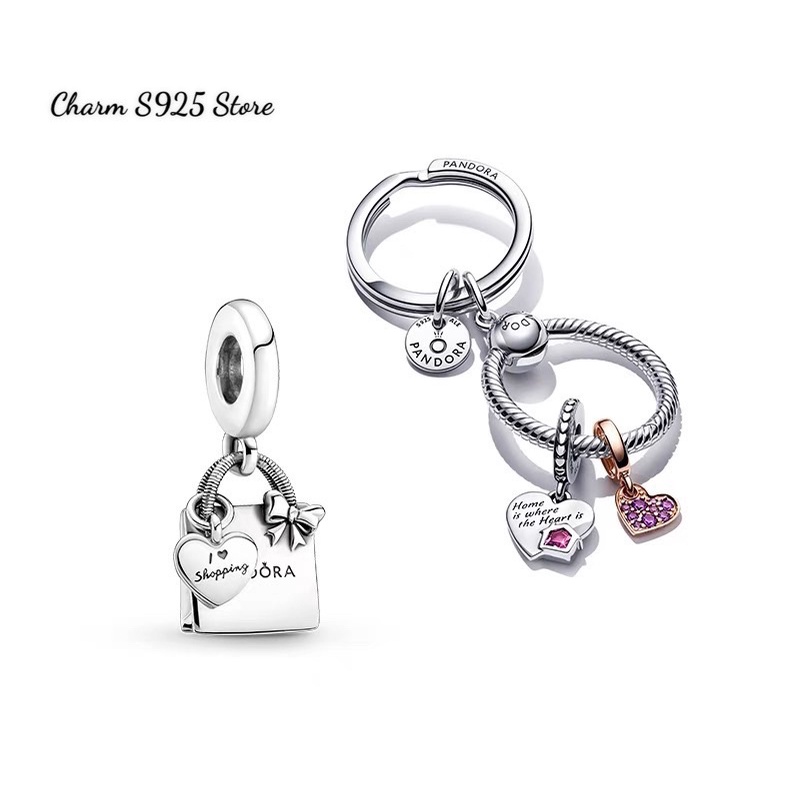charm pan Ale chiếc túi pan.do.ra bạc s925 cao cấp