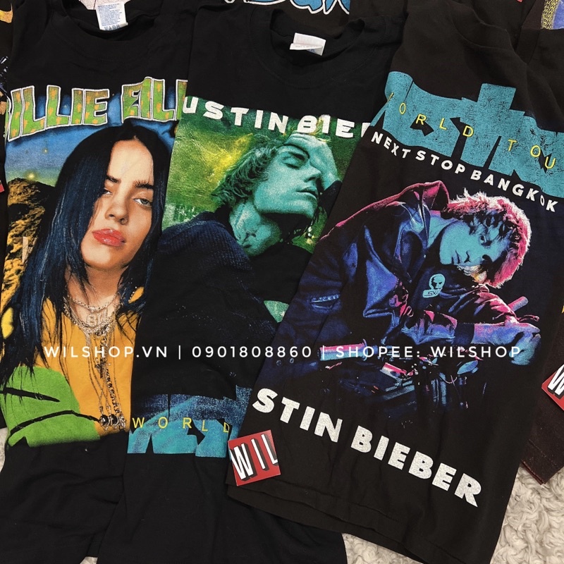 ÁO RETRO / VINTAGE NEW 100% IN HÌNH 2 MẶT - ÁO THUN UNISEX