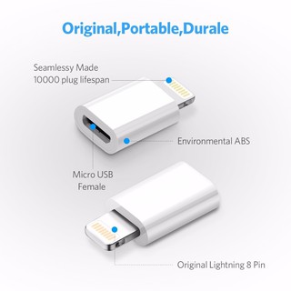 Jack chuyển, Đầu chuyển đổi micro sang Type C, lightning
