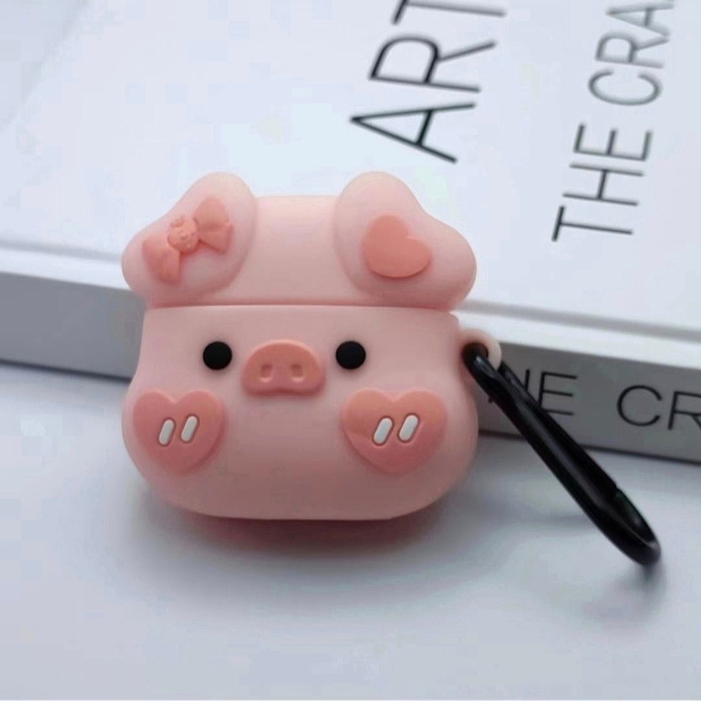 Vỏ Bảo Vệ Hộp Sạc Tai Nghe Bluetooth AirPods F9 Bằng Silicon Họa Tiết Hoạt Hình Disney Q33 Dễ Thương