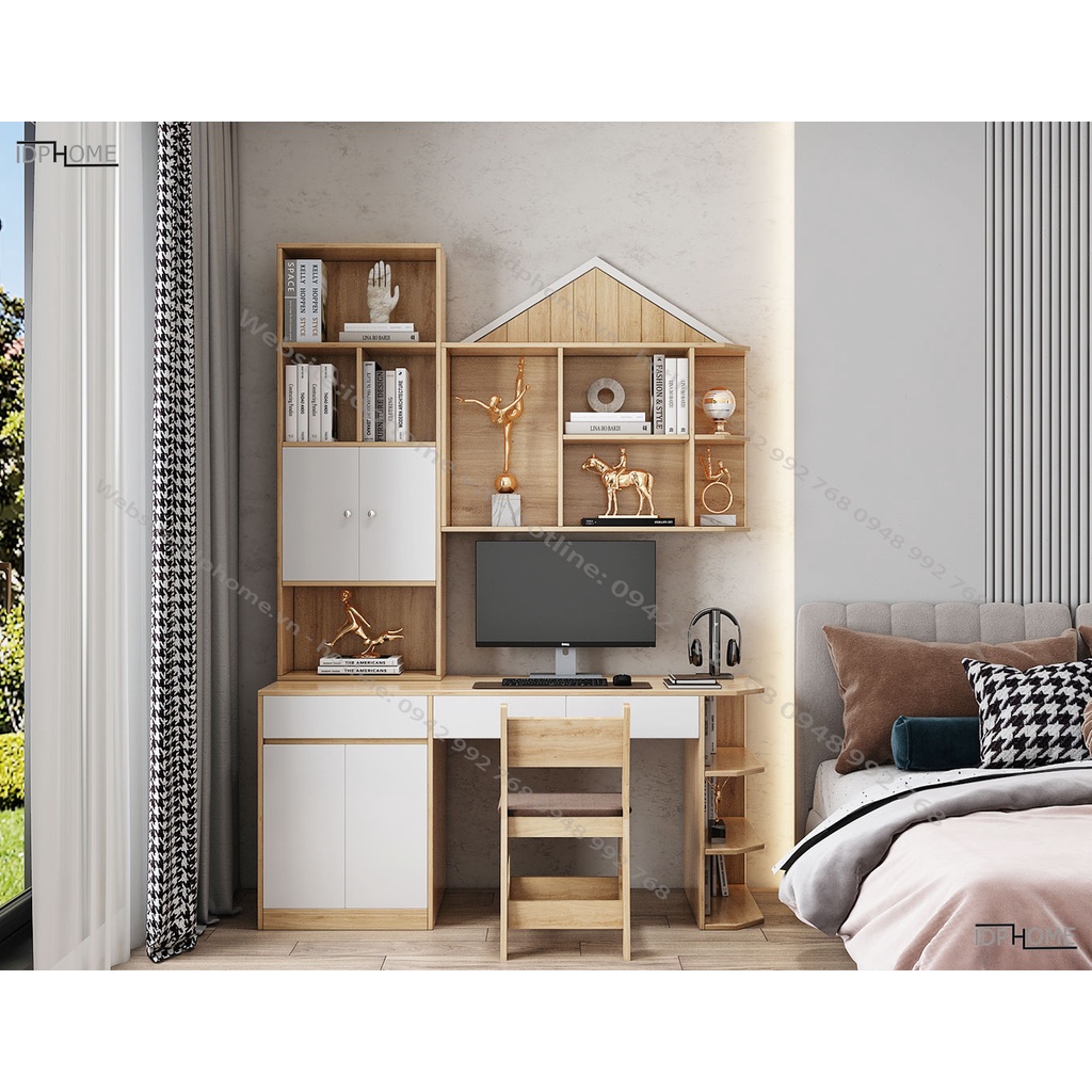 Bàn học học sinh đẹp BH6813