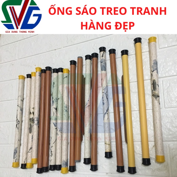 Khung treo ảnh 2 đầu , ống nẹp treo ảnh , ống sáo treo tranh nhựa