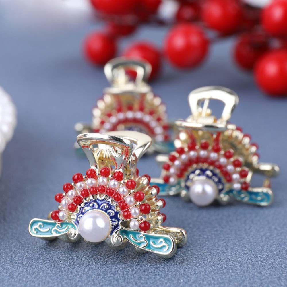 QQMALL Kẹp Tóc Càng Cua Mini Thời Trang Cho Nữ