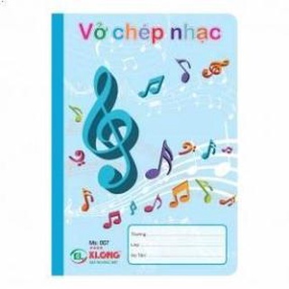 -Vở chép nhạc 36tr Klong (007N) [Klong]