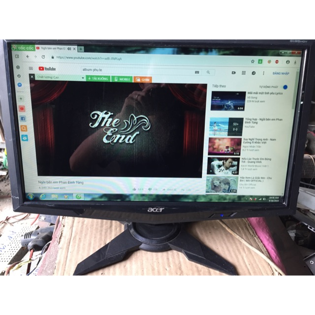 Màn hình Acer 19in G195HQV