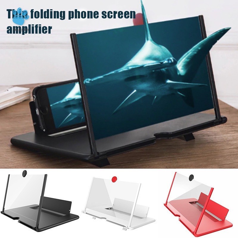 [Mã ELFLASH5 giảm 20K đơn 50K] Kính phóng to màn hình điện thoại 12inch