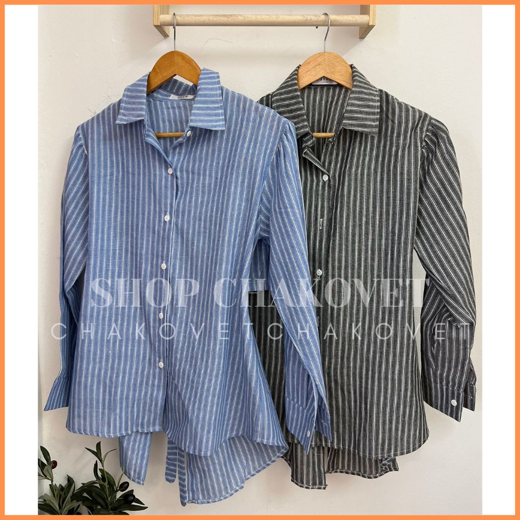 Áo sơ mi kiểu nữ dài tay A8356 - CHAKOVET