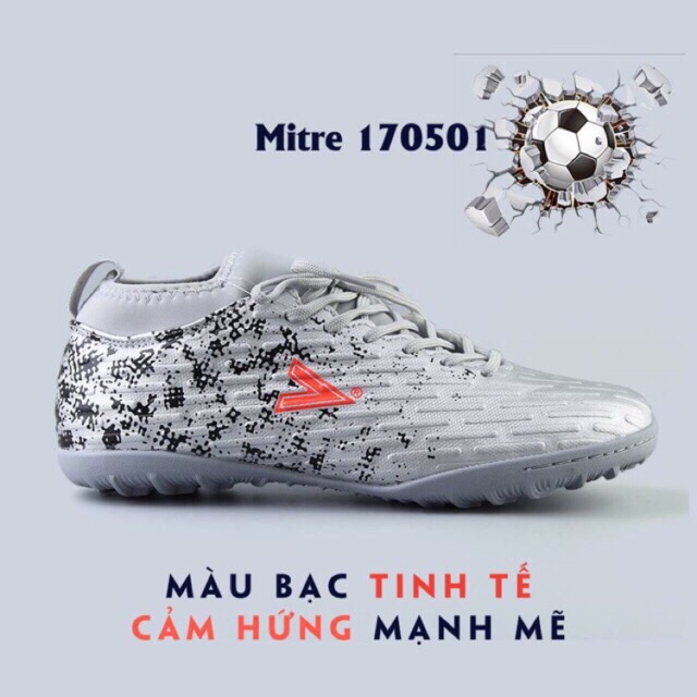 [Xả kho] Giày đá bóng Mitre 170501 Cty Động lực sale 4 màu lựa chọn