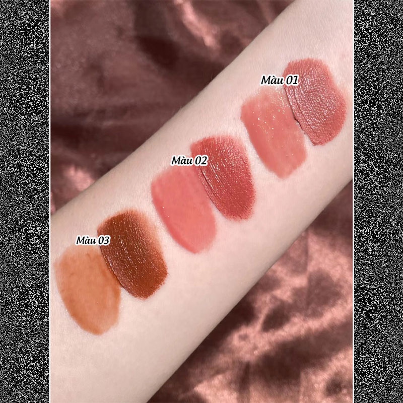 Son môi Cappuvini 2 đầu, Son nội địa mềm mịn lâu trôi hot trend chống thấm nước hàng nội địa trung Mifa Beauty