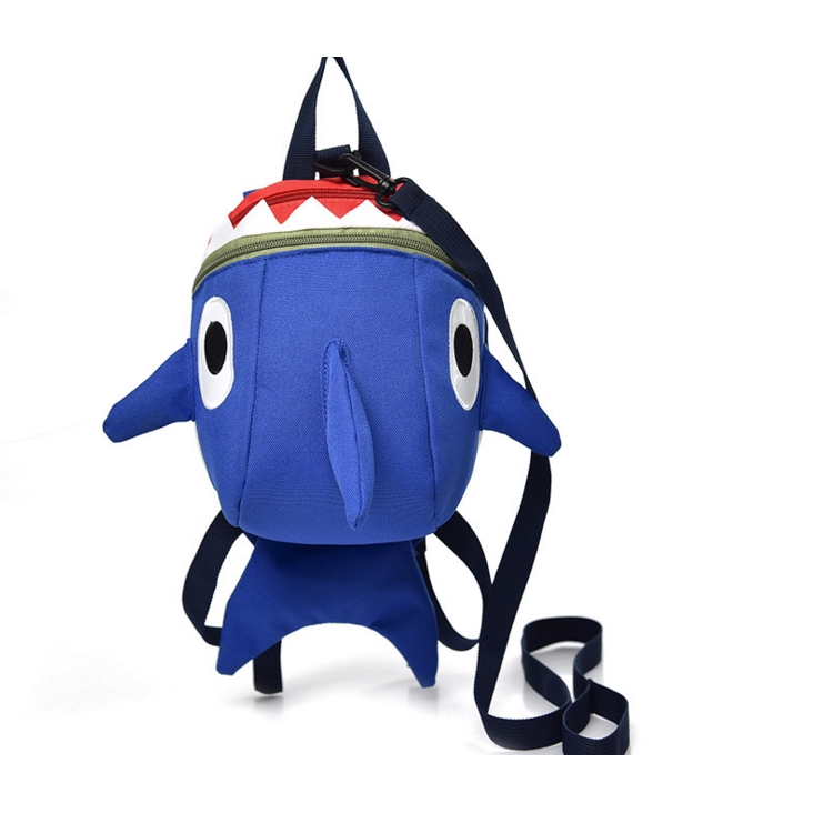 2-5Y Baby Shark Kindergarten Anti-Lost Kids Backpack