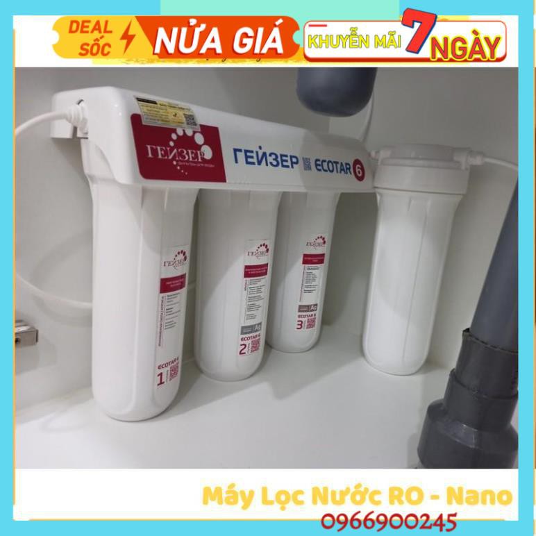 Chính Hãng Máy Lọc Nước Nano Geyser Ecotar 6 ♥️ Máy Ecotar 6 chính hãng