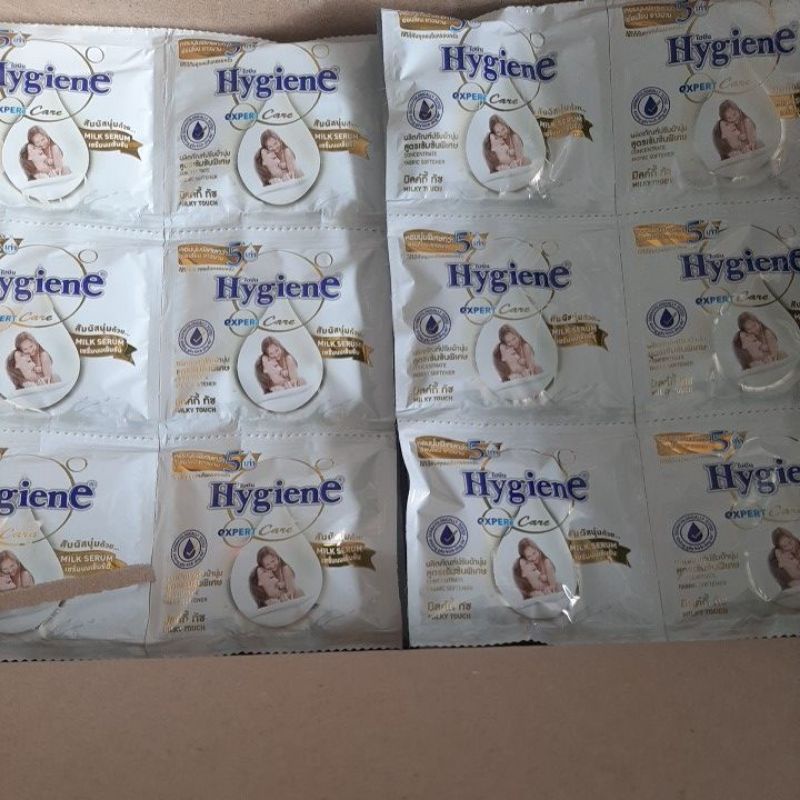 ( 100 gói ) nước xả hygiene thái lan màu trắng